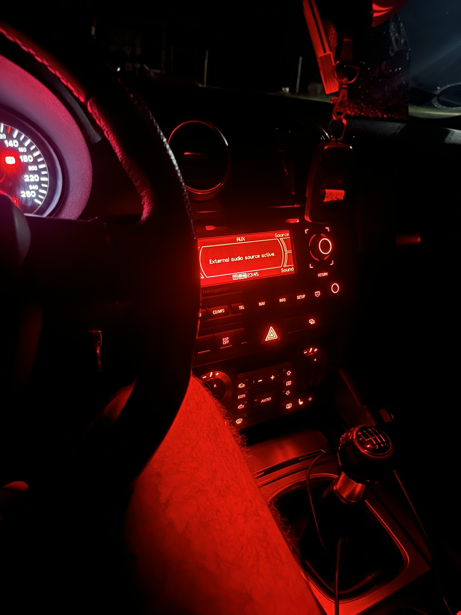 audi interior from 2008